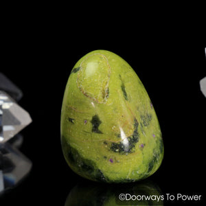 Atlantisite Tumbled & Polished Stone (Serpentine & Stichtite)