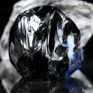 Ultra Rare Iridium Black Andara Crystal
