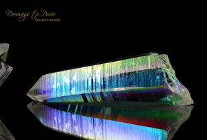 Angel Aura Lemurian Quartz Sunken Record Keeper Crystal