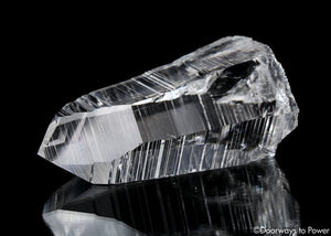 Colombian Lemurian Light Quartz Temple Heart Dow Crystal 'Illuminate'