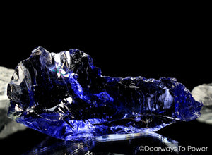 Tanzanite Fire Monatomic Andara Crystal w/ Record Keeper & Rainbows (Special Piece)