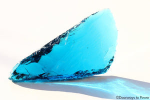 Electric Blue Atlantean Andara Crystal 'Pleiadian Emissaries of the Light'