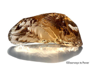 Lemurian Etherium Gold Andara Crystal