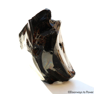 Iridium Black Andara Crystal 'Mastery of the Mysteries'