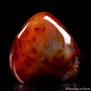 Carnelian Crystal Altar Stone 'Vitality & Energy'