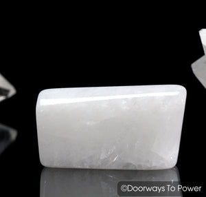 White Azeztulite Azozeo Activated synergy 12 Stone Crystal