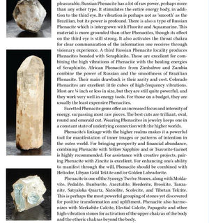 Phenacite Properties