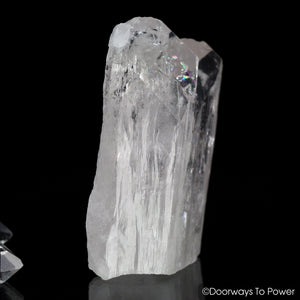 Danburite Twin Soul Quartz Crystal w/ Rainbows 'BELOVED'