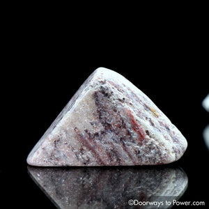 Vitalite Triangle Tumbled & Polished Crystal