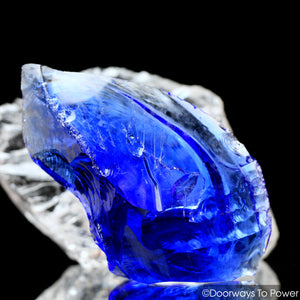 Tanzanite Fire Monatomic Andara Crystal Altar Stone 'Violet Flame'