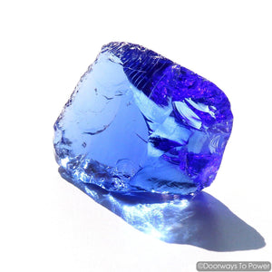 Majestic Elestial Starlight Sapphire Andara Crystal \ OverSoul \ Sixth Density Light