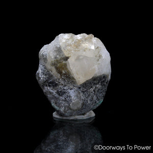 Russian Phenacite Aquamarine Crystal & Synergy 12 Stone