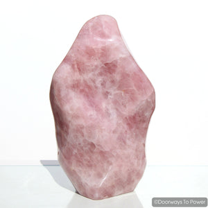 Rose Quartz Free Form Crystal 'Awakened Heart' 48 lbs Blessed & Energized