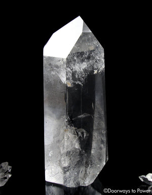Lemurian Light Phantom Quartz Crystal XL 'ERA of LIGHT' Museum Quality