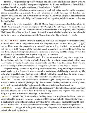 Healers Gold Meanings