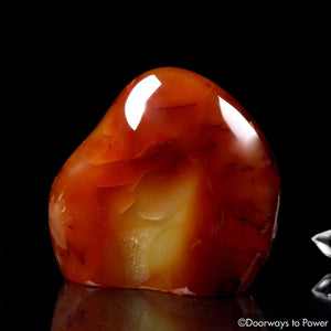 Carnelian Crystal Altar Stone 'Vitality & Energy'