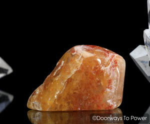 Himalaya Red Gold Azeztulite Crystal