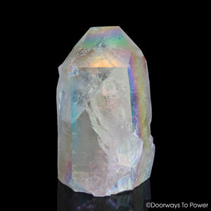 Angel Aura Lemurian Seed Pleiaidan Starbrary Record Keeper Manifest Spirit Crystal Point "Heavenly Realm" 7 lbs