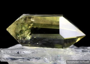 John of God Quartz Citrine Double Terminated Casa Crystal