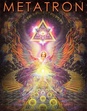 Luminescent Diamond Light Elder Andara Crystal 'Metatron'