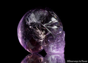 Amethyst Star Traveler Crystal Skull Leandro