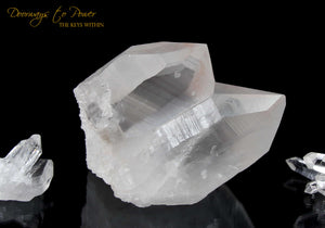 Lemurian Seed Quartz Tantric Twin Crystal