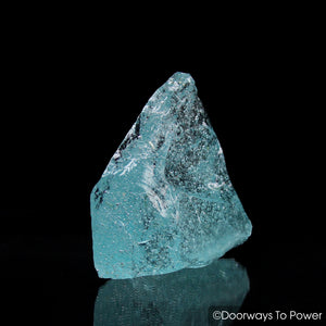 Aqua Atlantean Andara Temple Crystals Sea foam Monatomic Andara Crystal Glass Altar Stone