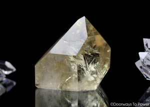 John of God Crystal Citrine 'Abundance Stone' Manifest Spirit Isis Casa Crystal Point