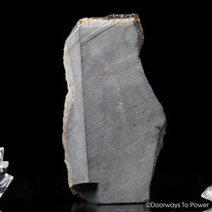 Dog Tooth Calcite on Iridescent Calcite Altar Stone 'Energy Amplifier' Rare