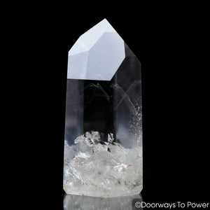 John of God Phantom Quartz Crystal Temple Heart Dow & Rainbows