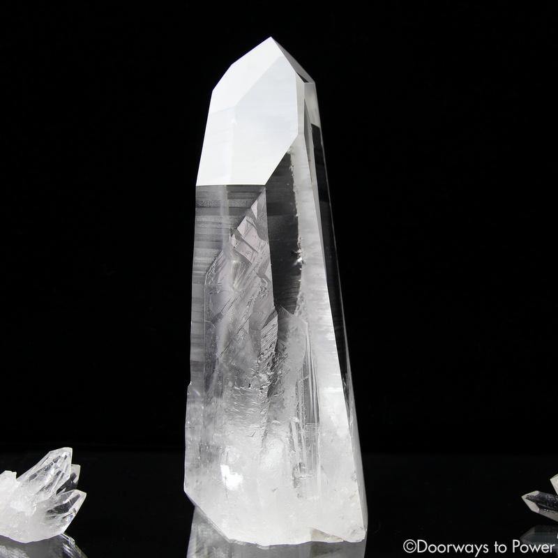 Lemurian Lightbrary Quartz Crystal 'ERA of LIGHT' 8.5" Collectors Quality