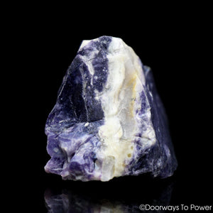 Violet Flame Opal Crystal Raw Natural
