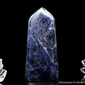 John of God Sodalite Temple Heart Dow Crystal