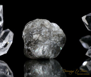 Phenacite & Seraphinite Crystal