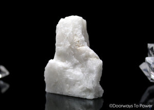 White Azeztulite Crystal Altar Stone Azozeo Activated Synergy 12 Stone
