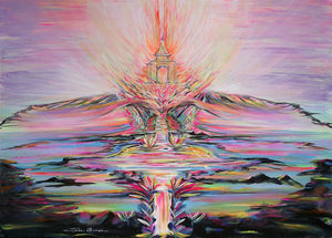 Goethite Crystal Altar Stone 'AKASHA'