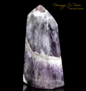 Amazez Azeztulite Quartz Crystal Point Azozeo Activated