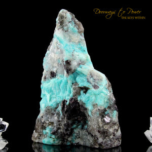 XL Amazonite Crystal Altar Stone 'STONE of TRUTH'