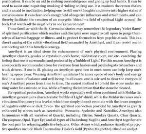 Amethyst Crystal Properties