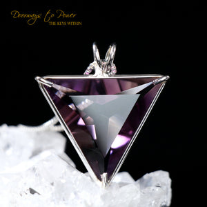 Amethyst Angelic Star Pendant