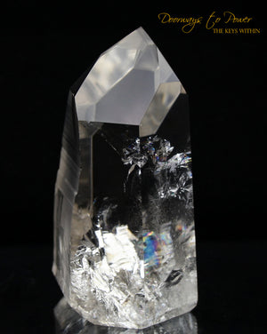 Golden Lemurian Seed Portal Time link Crystal