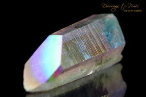 Angel Aura Colombian Lemurian Quartz Record Keeper Crystal 'Cherubim'