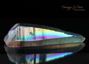 Angel Aura Lemurian Quartz Crystal Sunken Record Keeper