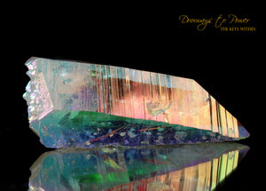 Angel Aura Lemurian Quartz Record Keeper ET Crystal