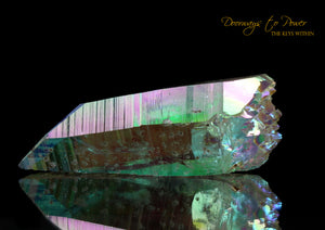 Angel Aura Lemurian Quartz Record Keeper ET Crystal