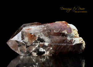 Angel Phantom 8 Sided Amphibole Quartz Crystal