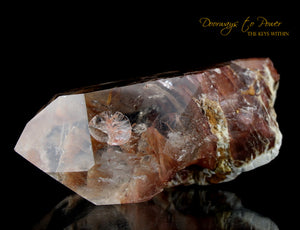 Angel Phantom 8 Sided Amphibole Quartz Crystal