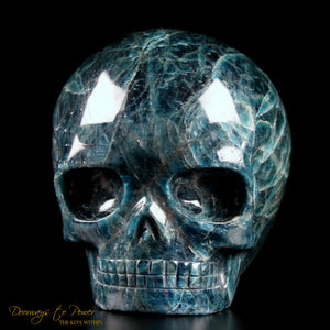 Apatite Magical Child Crystal Skull By Leandro De Souza