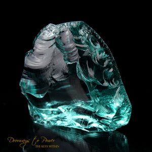Aqua Serenity Andara Crystal 'Atlantean Hologram'