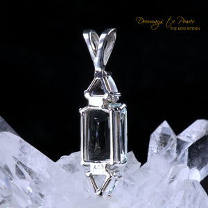 Aqua Serenity Andara Gem Pendant 'Atlantean Hologram'